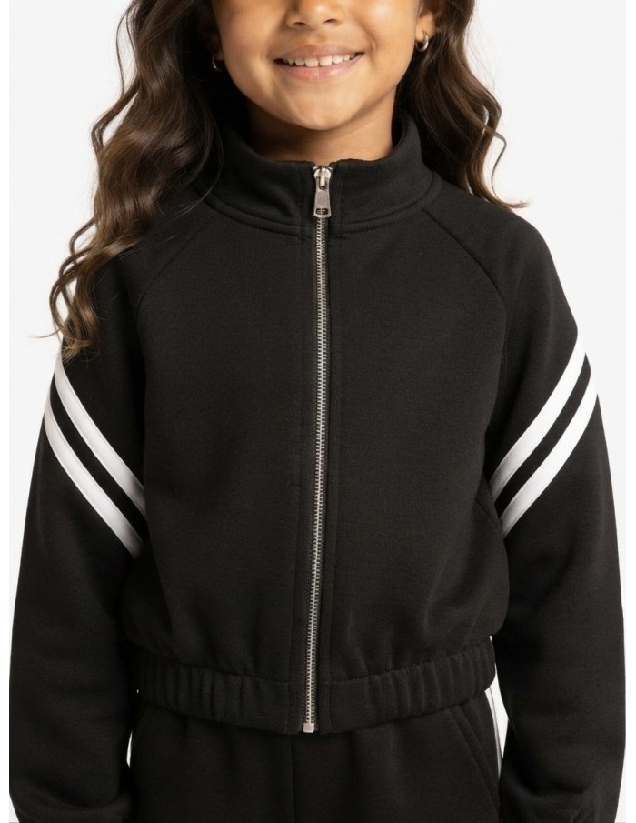Ensemble Jogging Fille Bicolore | Zerda