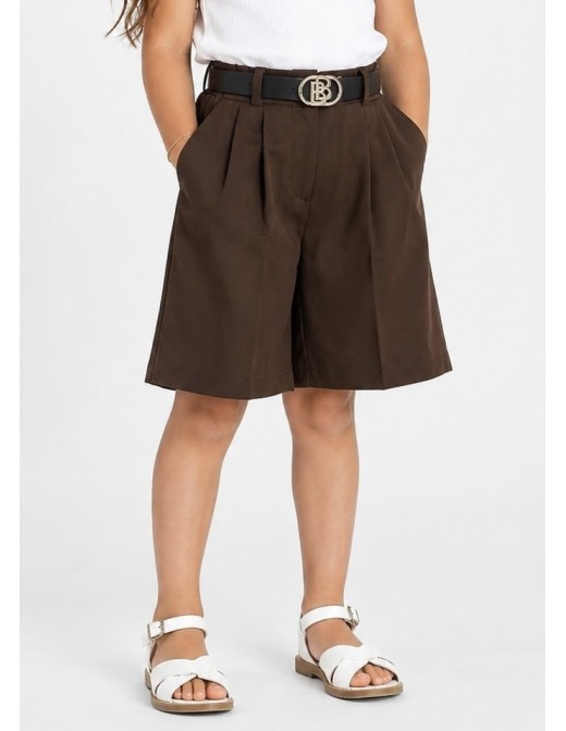 Short Bermuda Ceinturé Fille | Zerda