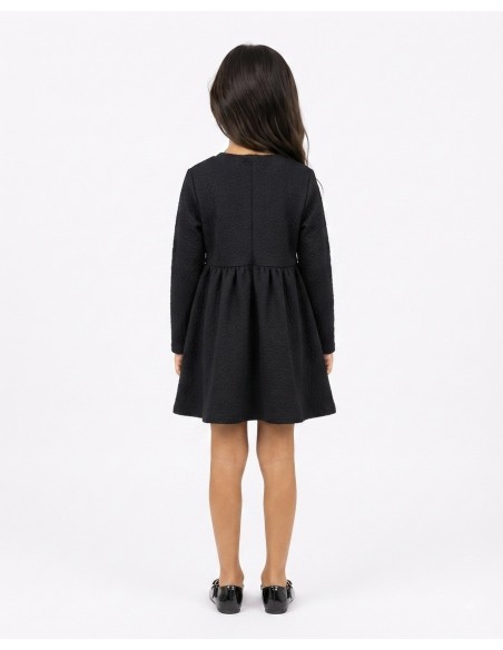 Robe Noir Sac Assorti Fille | Zerda