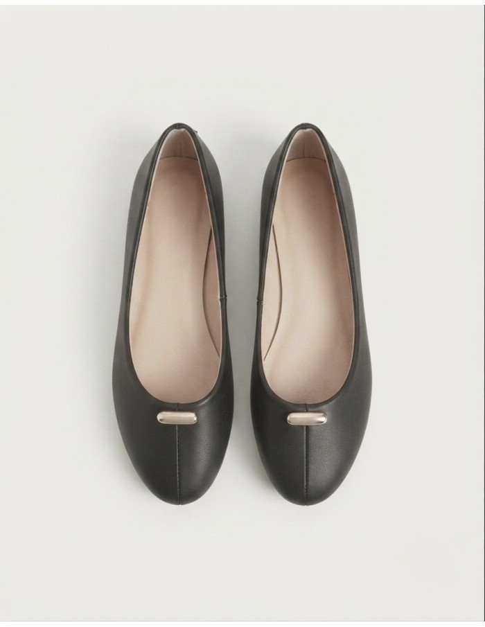 Ballerines Femme Noires Élégantes | Zerda Boutique