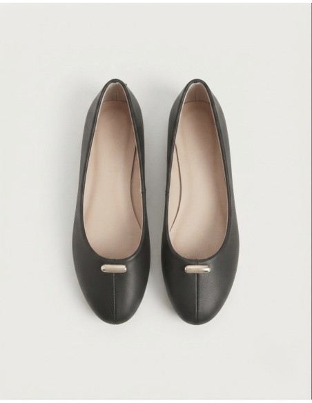 Ballerines Femme Noires Élégantes | Zerda Boutique