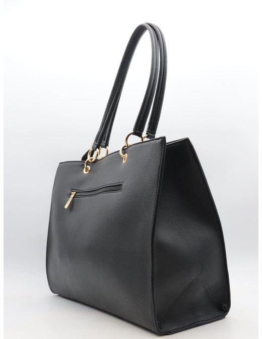 Sac Cabas Noir Clouté Flora & Co | Zerda 2