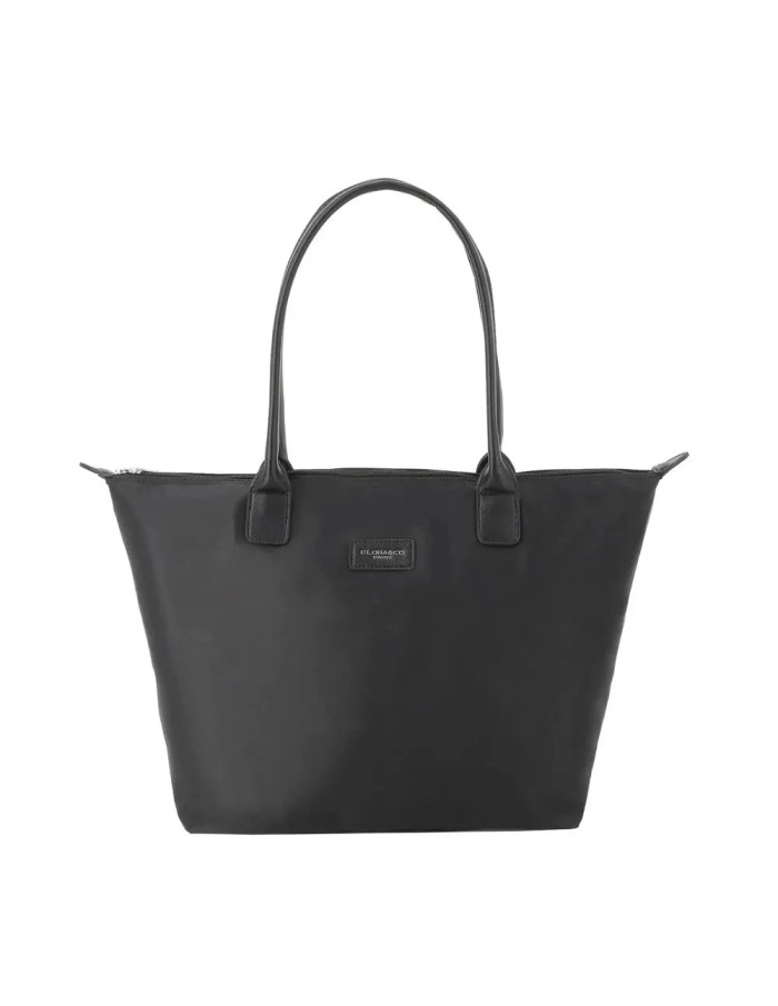 Sac Cabas Souple Gris Toile Flora & Co | Zerda