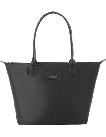 Sac Cabas Souple Gris Toile Flora & Co | Zerda