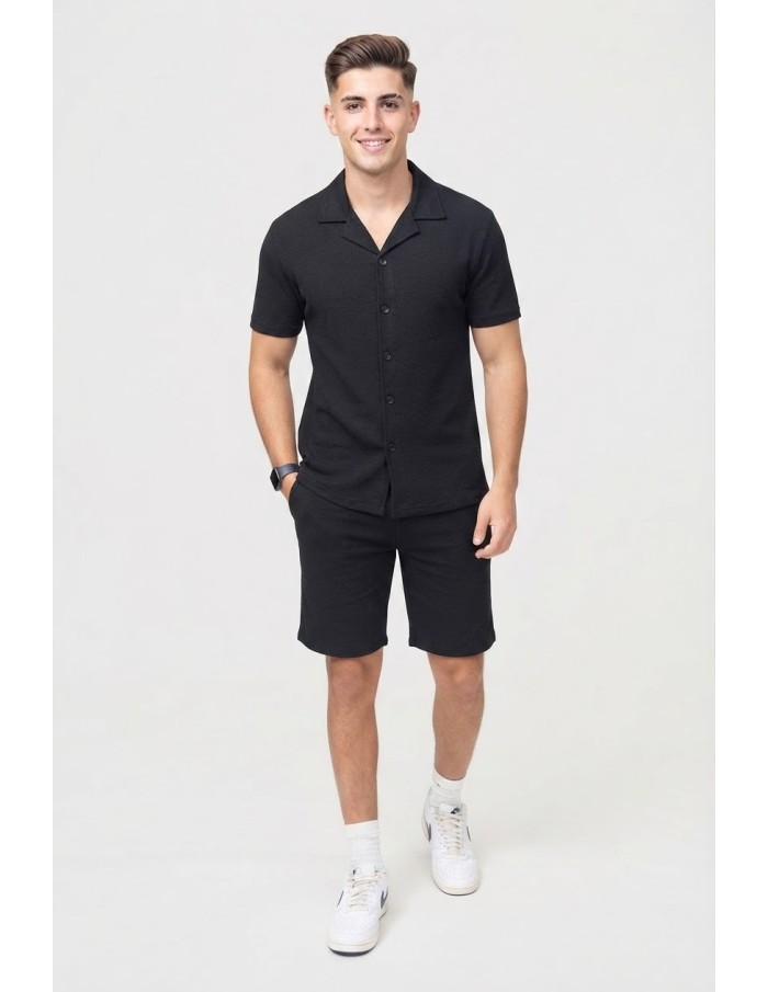 Ensemble Chemise-Short Éponge Homme | Zerda