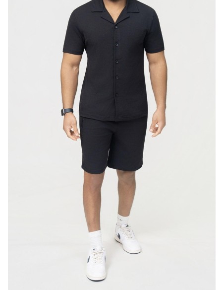 Ensemble Chemise-Short Éponge Homme | Zerda