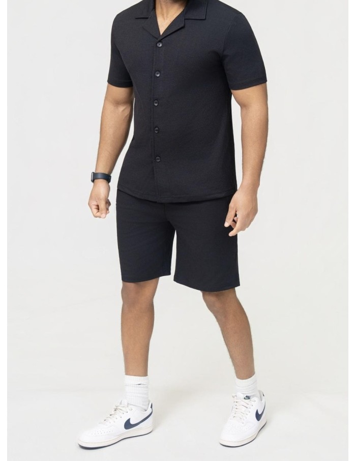 Ensemble Chemise-Short Éponge Homme | Zerda