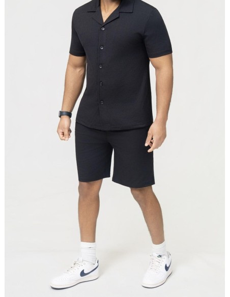 Ensemble Chemise-Short Éponge Homme | Zerda