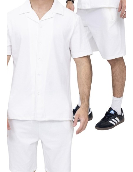 Ensemble Chemise-Short Éponge Homme | Zerda