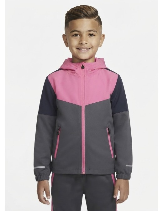 Ensemble Jogging Tech Rose Gris Enfant | Zerda 2