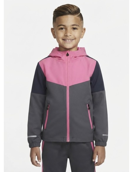 Ensemble Jogging Tech Rose Gris Enfant | Zerda