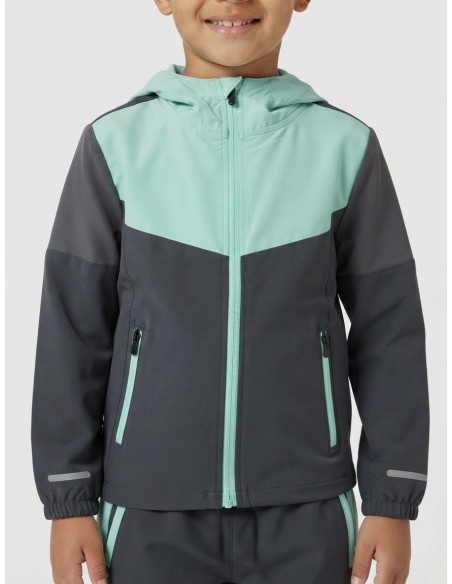 Ensemble Jogging Tech Vert Menthe Enfant | Zerda