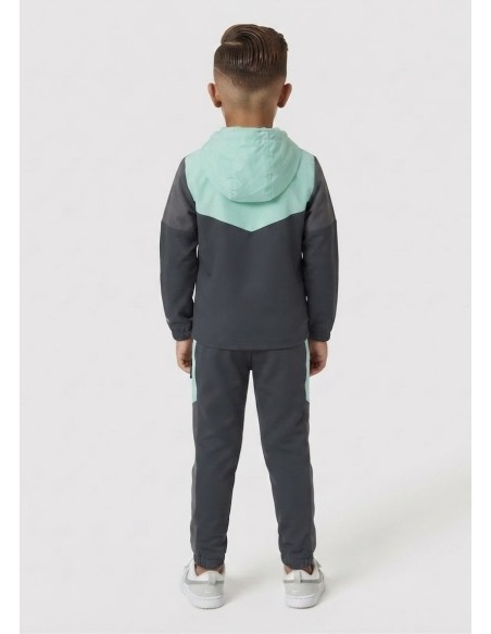 Ensemble Jogging Tech Vert Menthe Enfant | Zerda