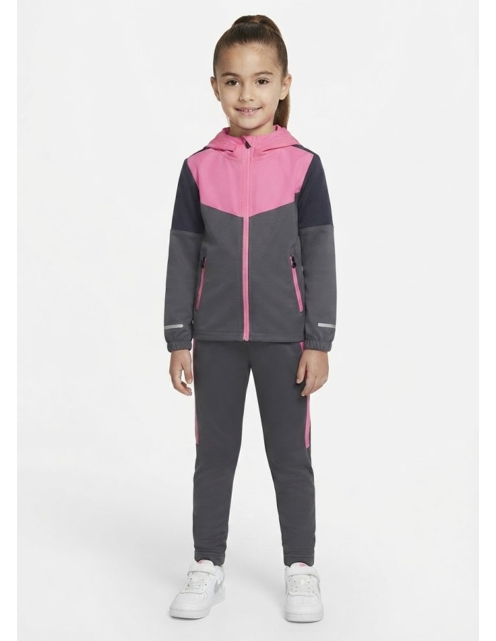Ensemble Jogging Tech Rose Gris Enfant | Zerda