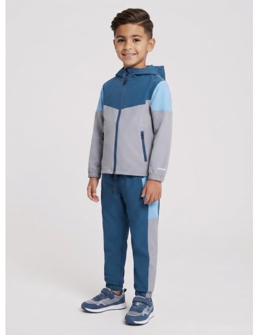 Ensemble Jogging Tech Bleu Indigo Enfant | Zerda