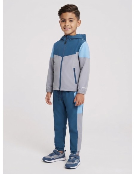 Ensemble Jogging Tech Bleu Indigo Enfant | Zerda
