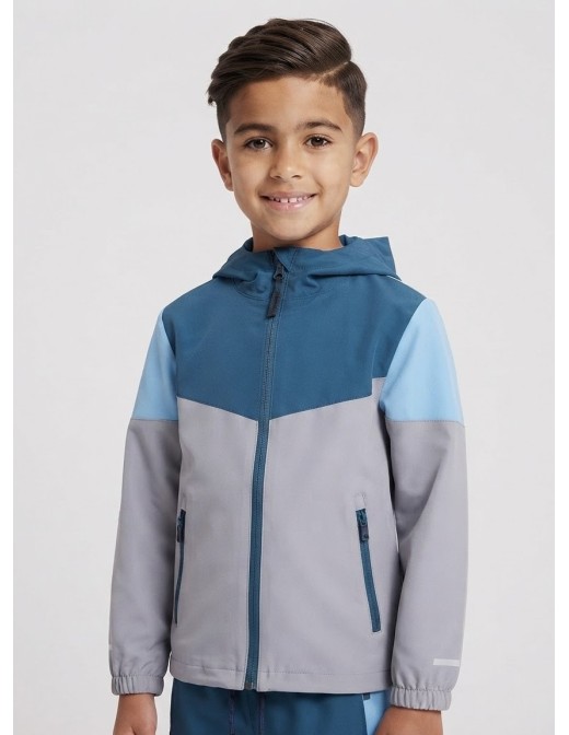 Ensemble Jogging Tech Bleu Indigo Enfant | Zerda 2