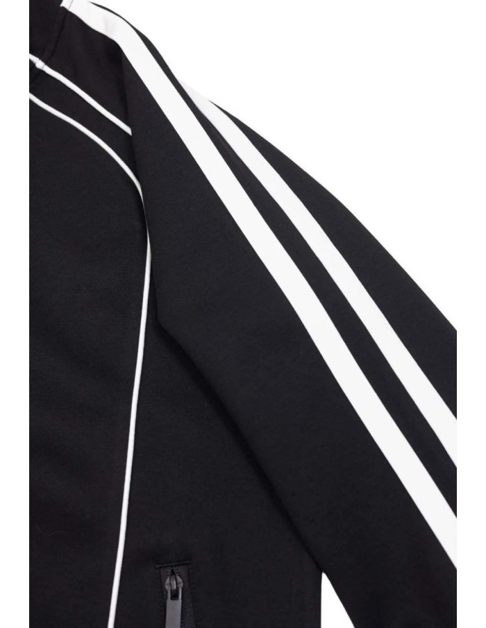 Ensemble Jogging Noir Bandes Blanches | Zerda