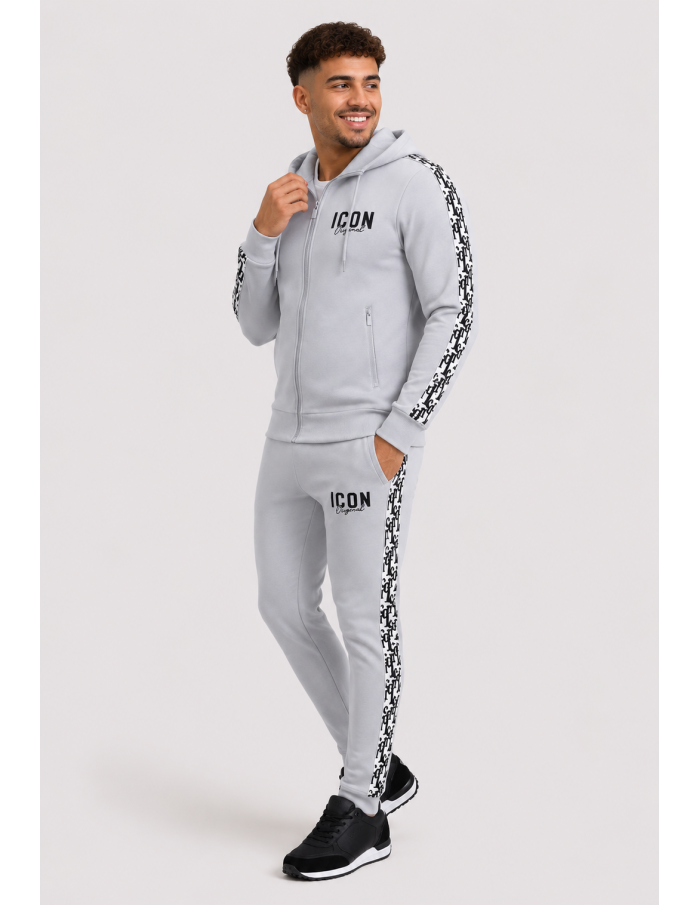 Ensemble Jogging Icon Gris | Zerda