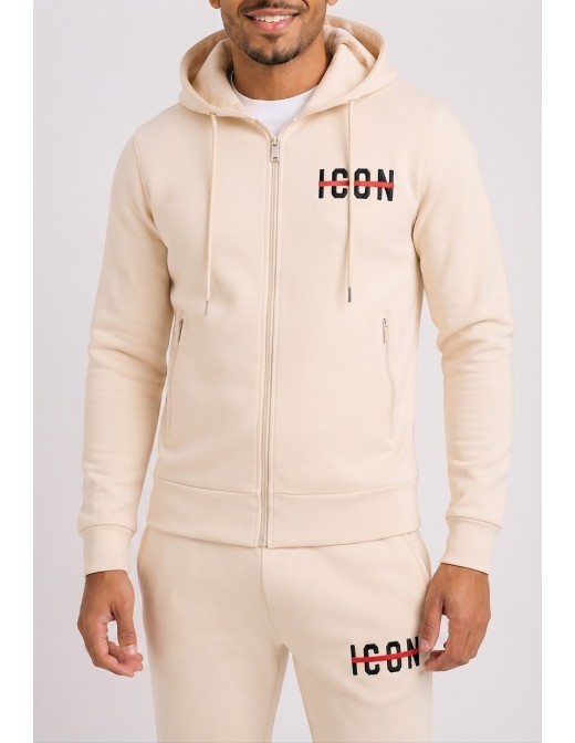 Ensemble Jogging Icon Beige Dos Ours | Zerda 2