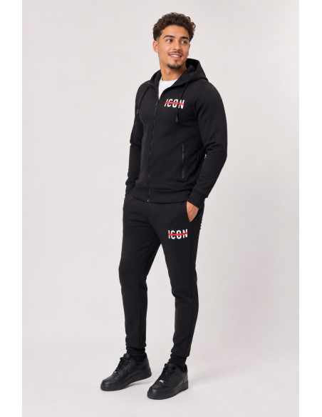 homme de face icon portant le jogging