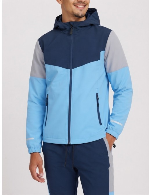 Ensemble Jogging Tech Bleu Marine Homme | Zerda 2