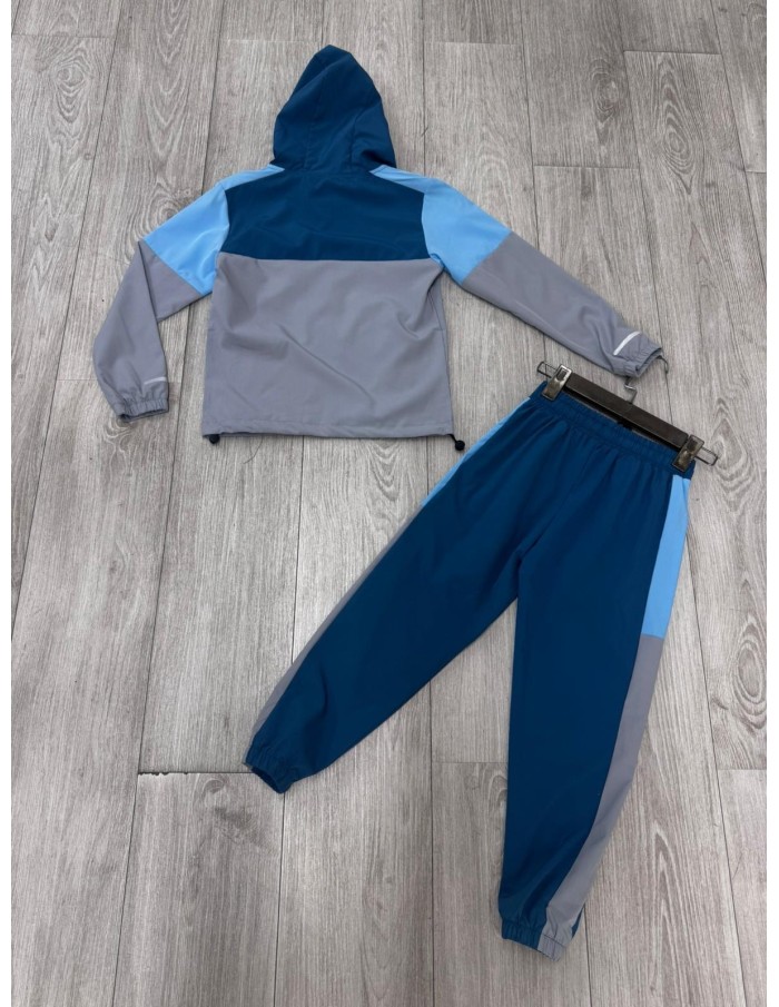 Ensemble Jogging Tech Bleu Marine Homme | Zerda