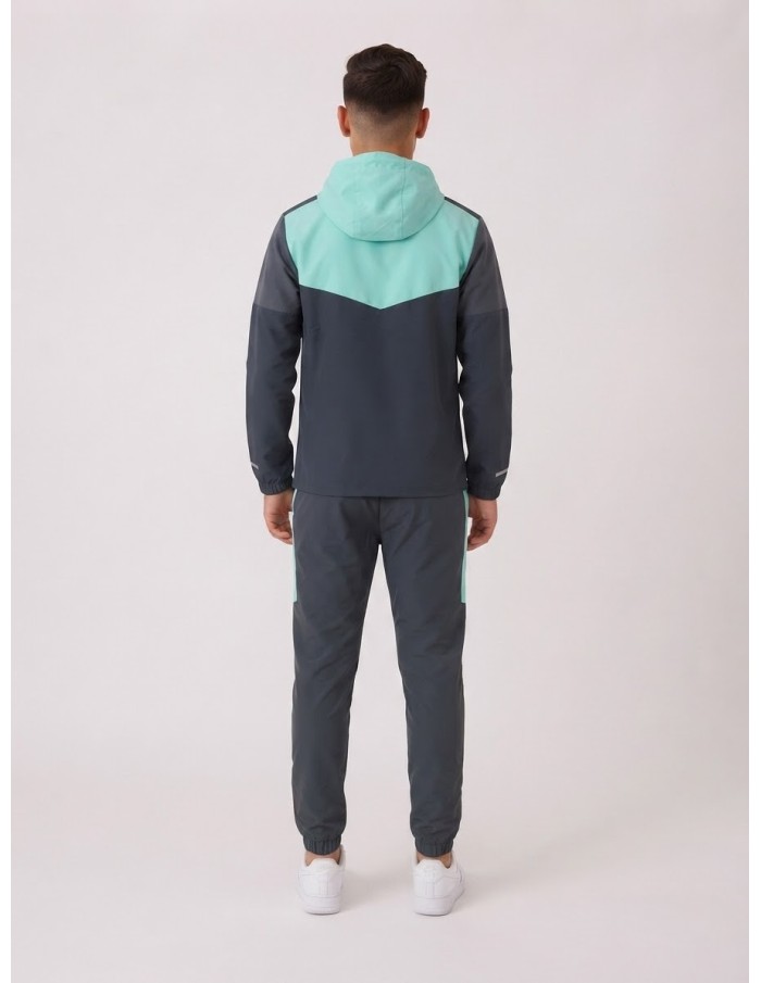 Ensemble Jogging Tech Vert Menthe Homme | Zerda