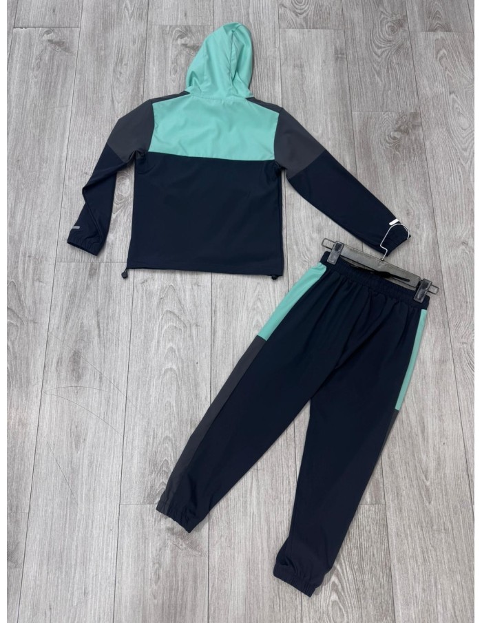 Ensemble Jogging Tech Vert Menthe Homme | Zerda
