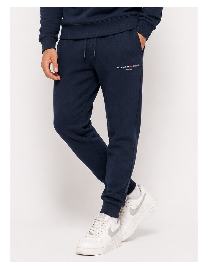 Jogging Bleu Marine Homme Jeans | Zerda