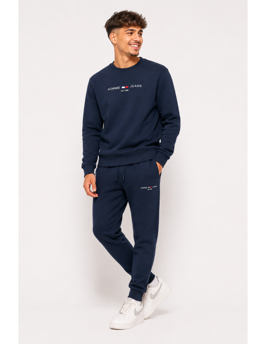 Jogging Bleu Marine Homme Jeans | Zerda 2
