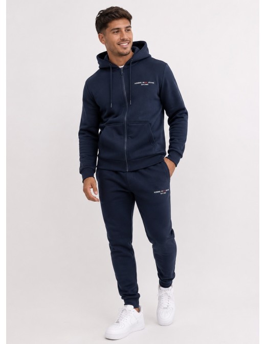 Sweat à Capuche Bleu Marine Homme Jeans | Zerda 2