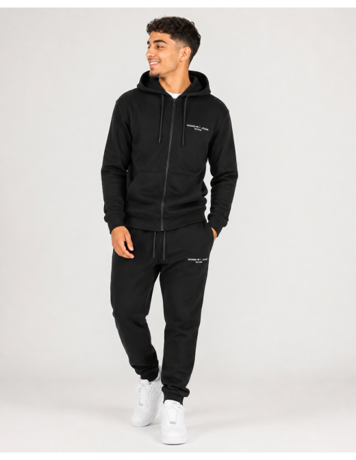 Sweat à Capuche Noir Homme Jeans | Zerda 2