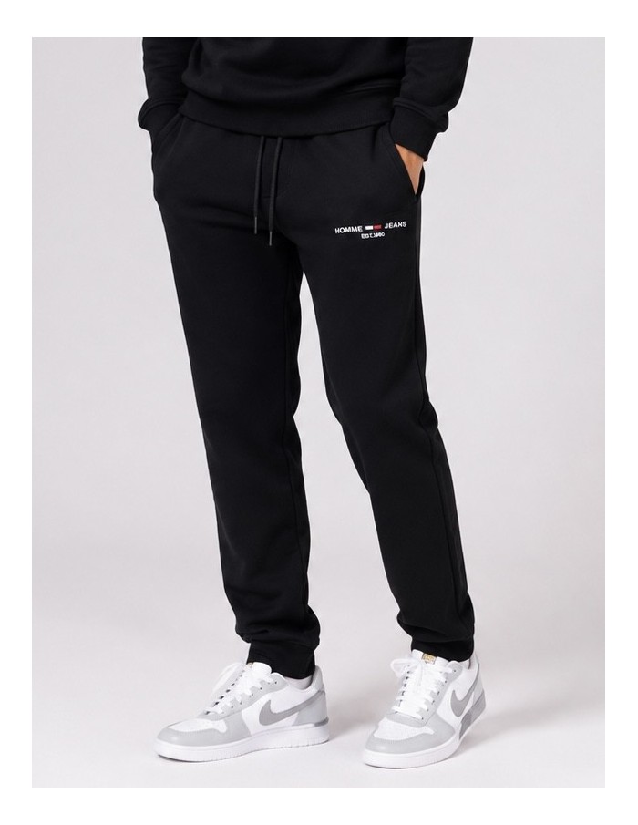 Jogging Noir Homme Jeans | Zerda