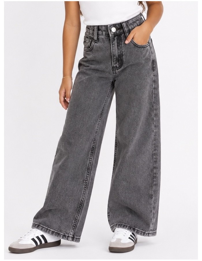 Jean Large Gris Fille | Zerda