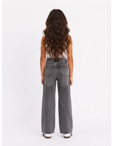 Jean Large Gris Fille | Zerda