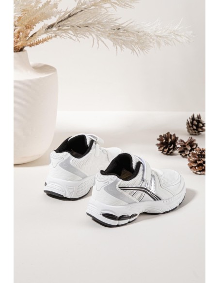 Sneakers Running Blanches Enfant | Zerda