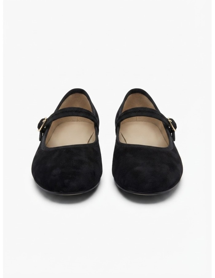 Ballerines Mary Jane Noires Femme | Zerda