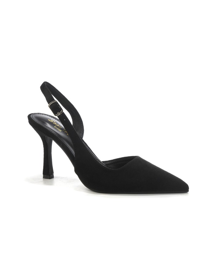 Escarpins Slingback Noir Femme | Zerda