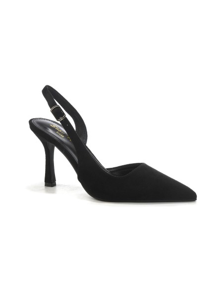 Escarpins Slingback Noir Femme | Zerda