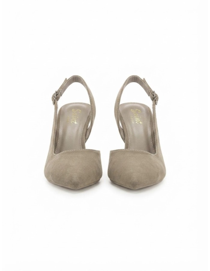 Escarpins Slingback Beige Femme | Zerda