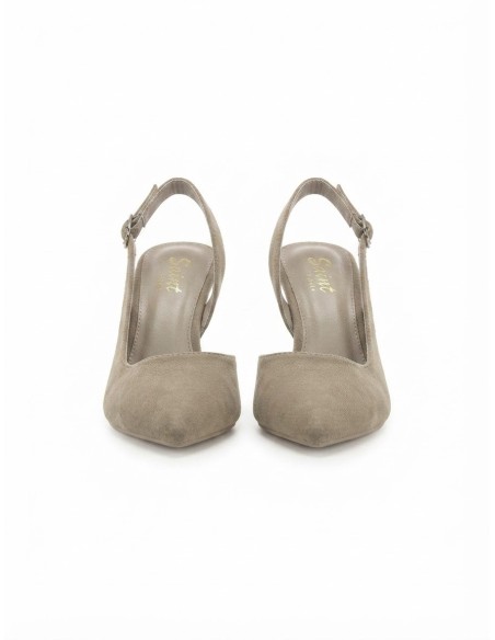 Escarpins Slingback Beige Femme | Zerda