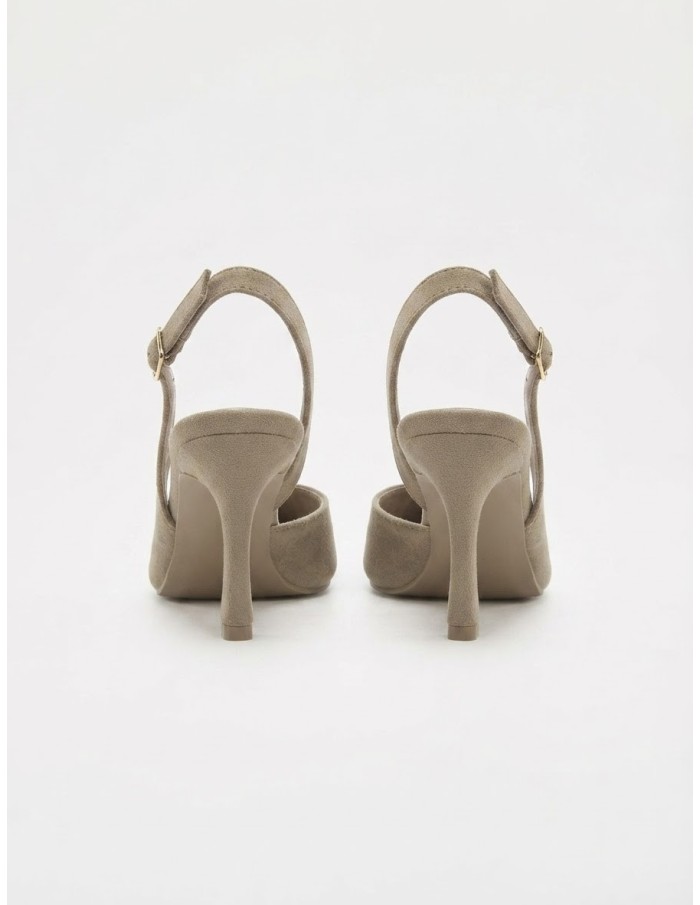 Escarpins Slingback Beige Femme | Zerda