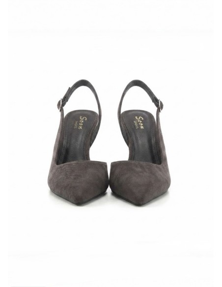 Escarpins Slingback Marron Foncé Femme | Zerda