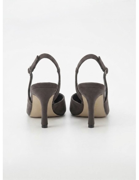 Escarpins Slingback Marron Foncé Femme | Zerda