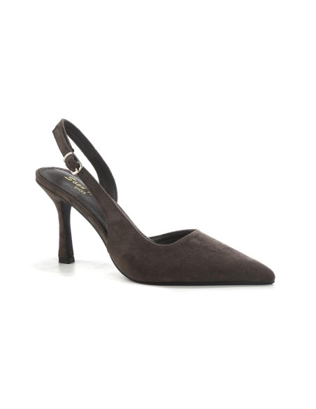Escarpins Slingback Marron Foncé Femme | Zerda