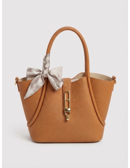 Grand Sac Seau Marron Clair Femme | Zerda