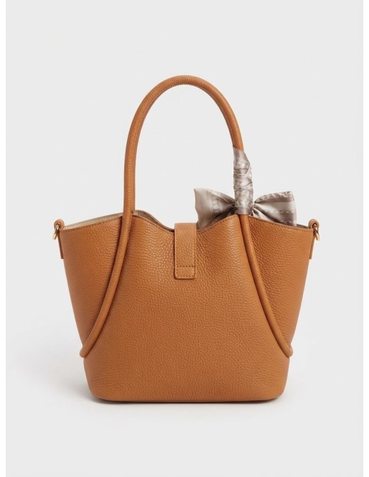 Grand Sac Seau Marron Clair Femme | Zerda 2