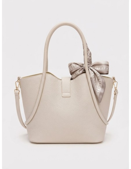 Grand Sac Seau Beige Femme | Zerda