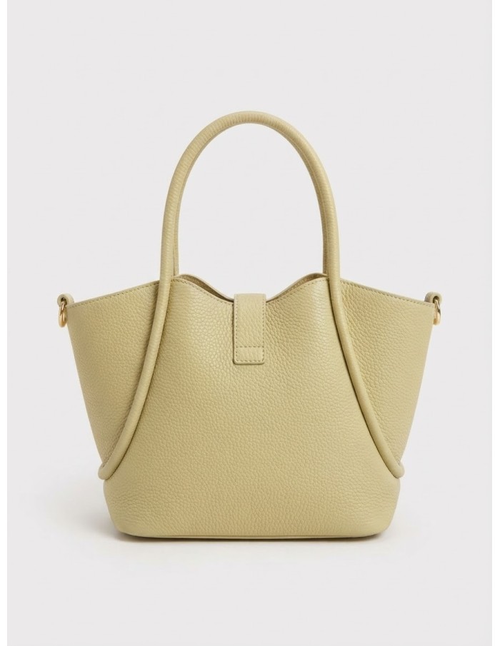 Grand Sac Seau Vert Pistache Femme | Zerda